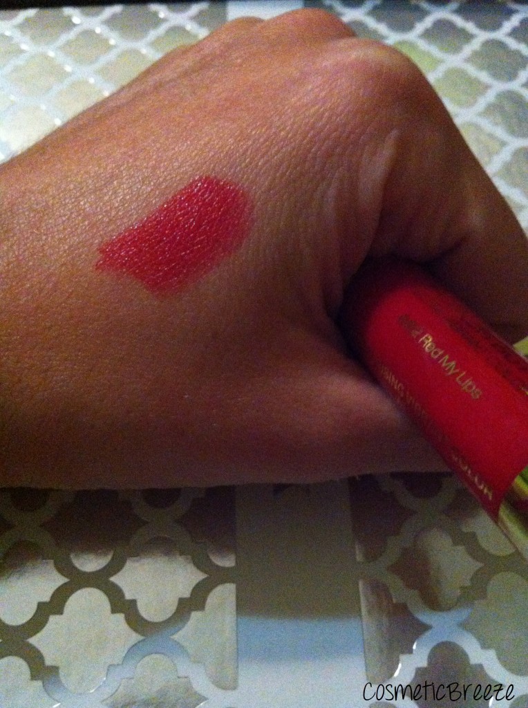 Lipbutter color Astor Soft Sensation - Red My Lips Muestra