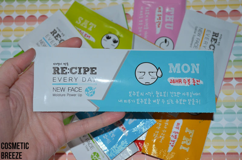 RECIPE-EVERYDAY-NEW-FACE-MASK-7-SHEETS-MONDAY