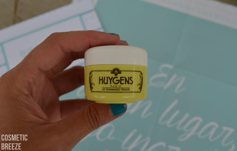 BIRCHBOX de Agosto 2015 - Nuevas Aventuras - Huygens - exfoliante facial de arroz y te verde