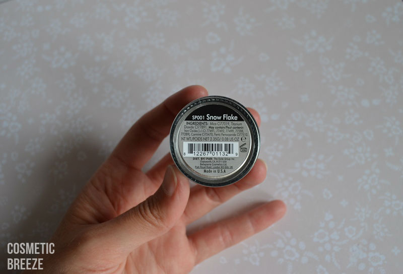 LOOKFANTASTIC BEAUTYBOX AGOSTO 2015 -pigmentos en polvo iluminadores de BellaPIERRE-polvos-color-ingredientes