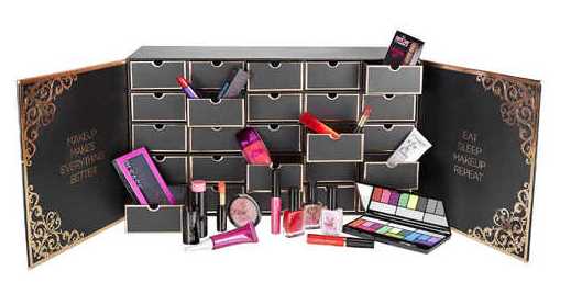 makeup revolution advent calendar chest