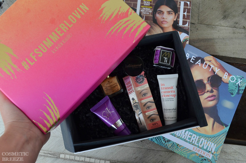 Lookfantastic Beautybox de Julio 2016 - Discover the content with me