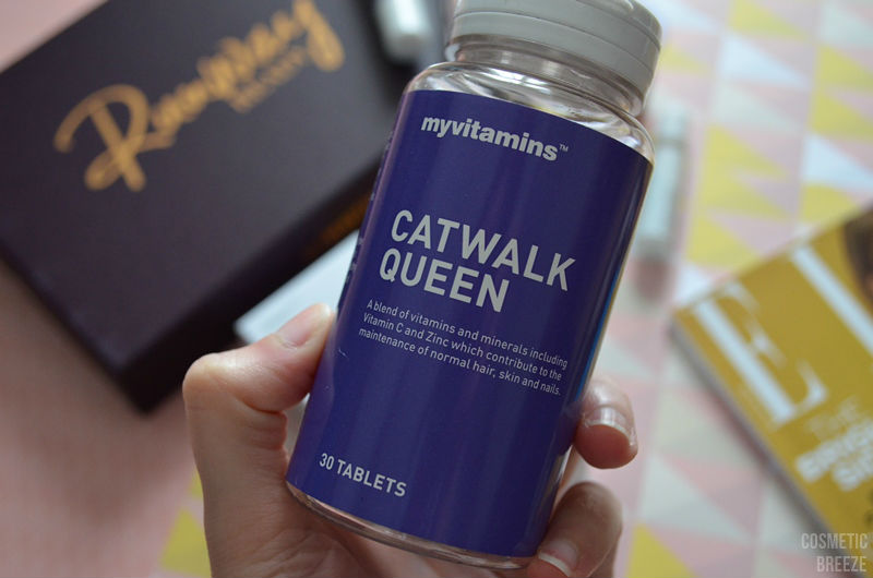 lookfantastic beauty box de febrero 2017 - MyVitamins Catwalk Queen