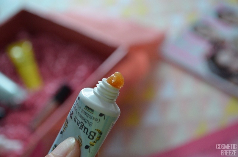 Lookfantastic Beauty Box Febrero 2018 - Trifle Cosmetics Lip Scrub in Sugar Pear Textura