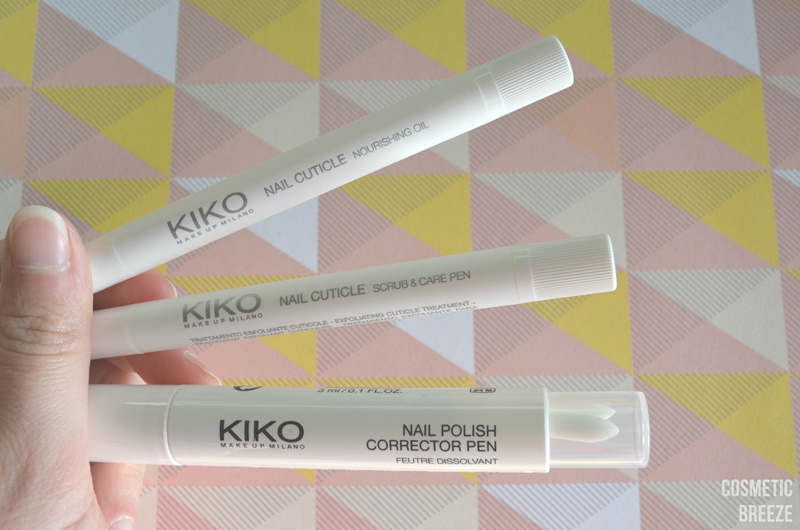 tratamiento para cutículas y uñas de kiko milano