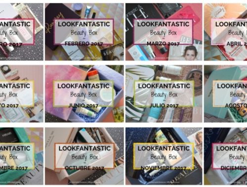 Resumen Anual Lookfantastic Beauty Boxes 2017 - 12 meses