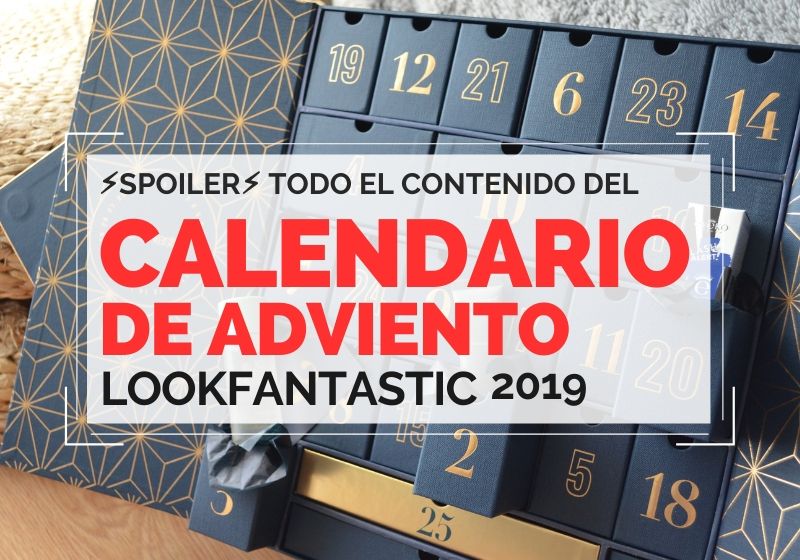 Calendario de Adviento Lookfantastic 2019 Lookfantastic Advent Calendar
